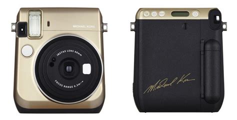 Fuji collaborates with Michael Kors for a fashionable instant camera